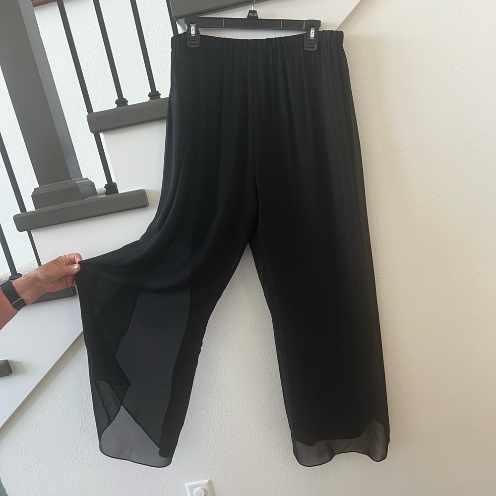 Alex Evenings Wide Leg Dress Pants